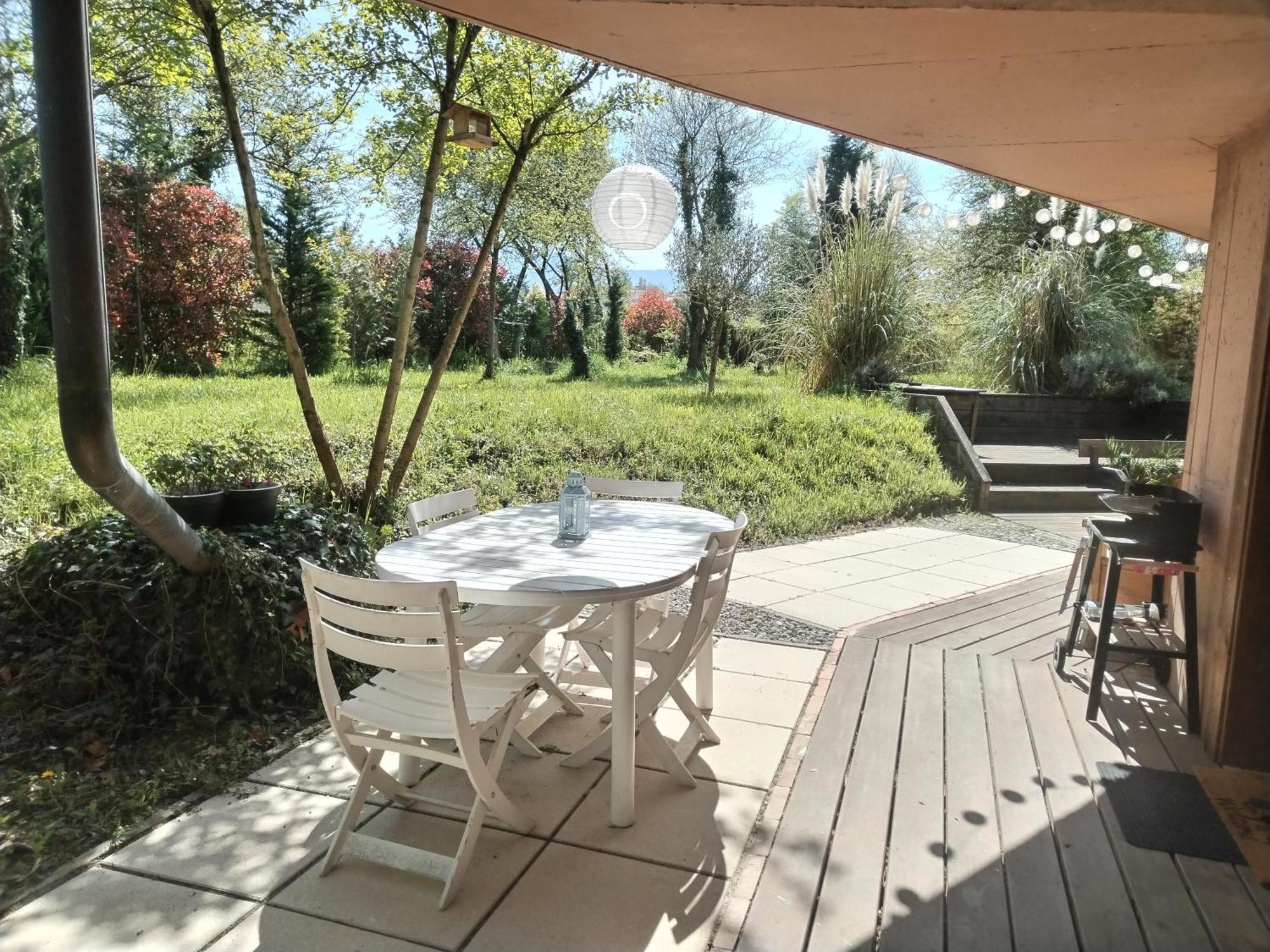 Alvéole du Léman - Appartement Le Nid du Chat Noir Sciez Exterior foto
